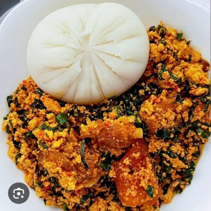 semo and egusi soup