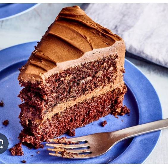 Sliced cake 