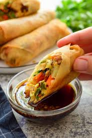 Vegetable spring roll (portion)