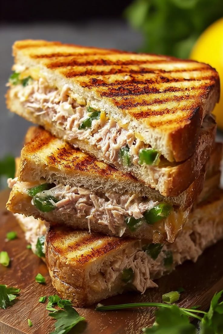 Tuna Club Sandwich