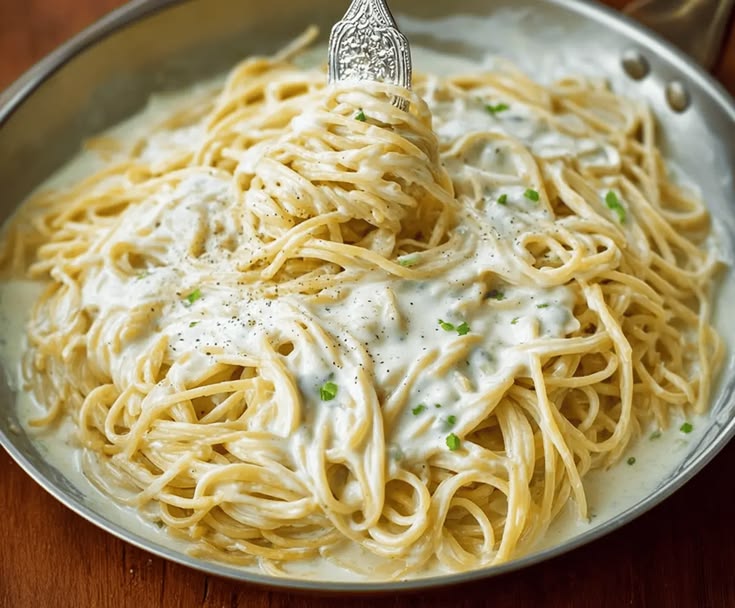 White sauce Spaghetti
