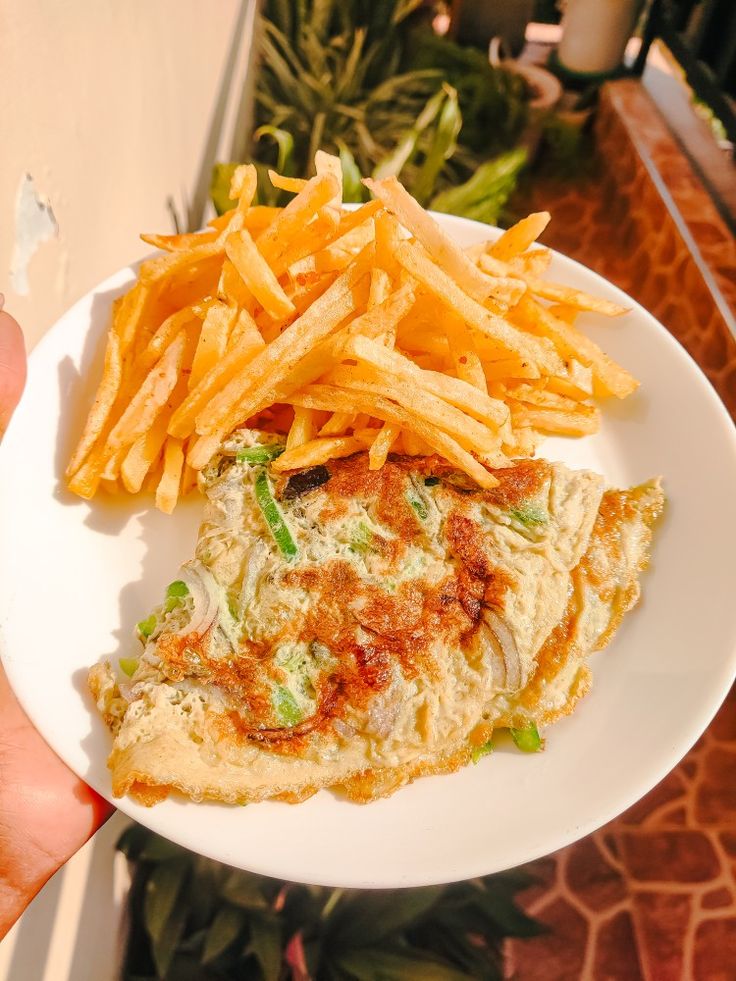 Chips and Omelet