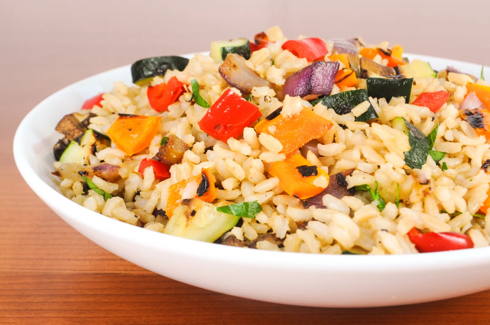 MIXED GRILLED / BROWN RICE