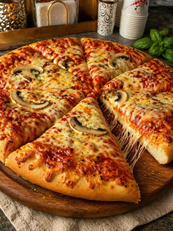 Mushroom Pizza