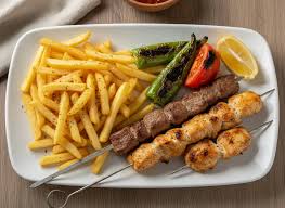 MIXED GRILLED chips or RICE