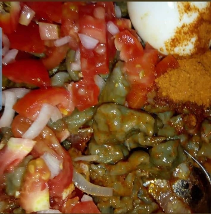 1 Plate Dan wake with Egg