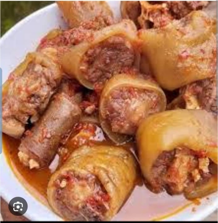 Cow Leg Pepper soup