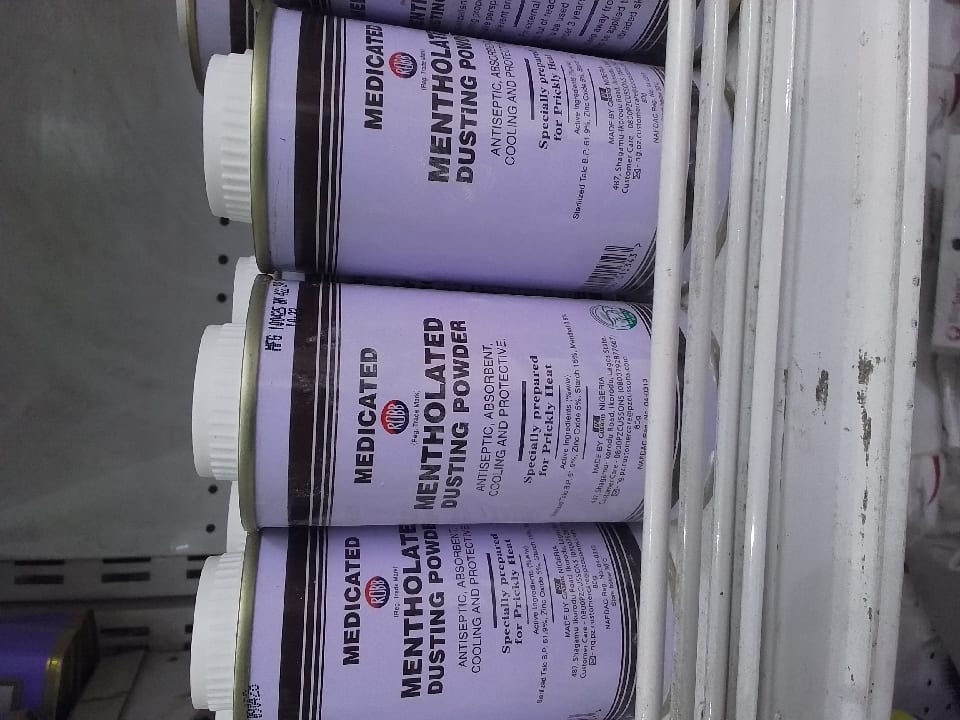 medicated mentholated dusting power