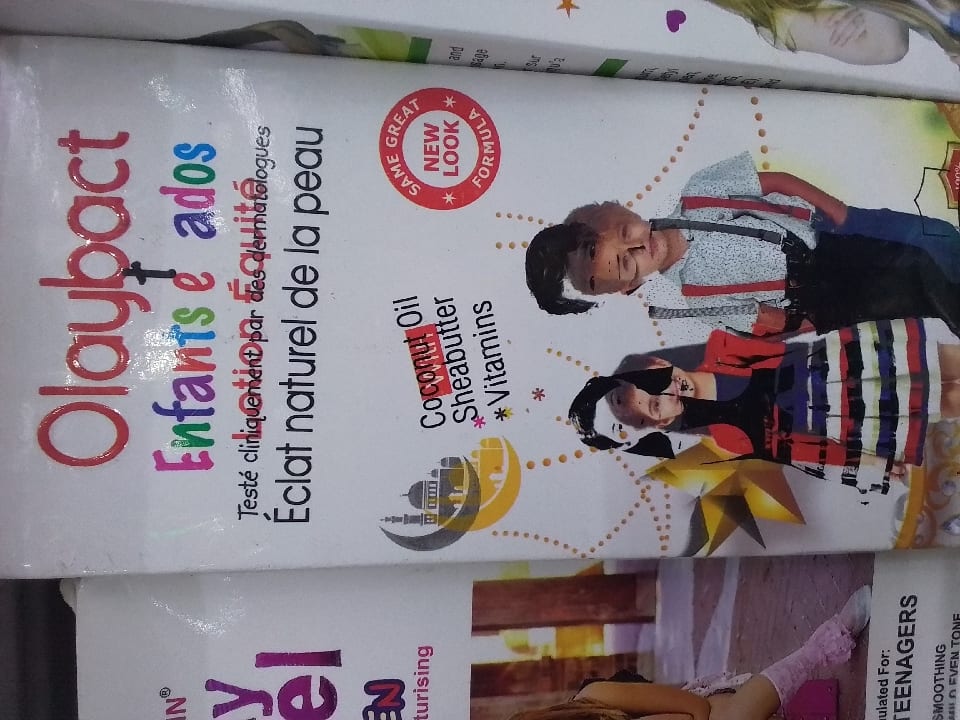 olaybact enfants e adds lotion equite