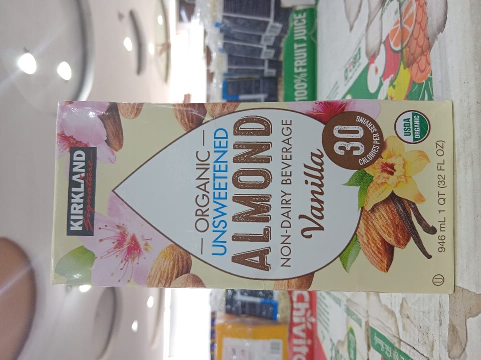 ORGANIC UNSWEETENED ALMOND