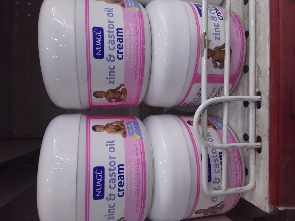 nuage zinc & castor oil cream