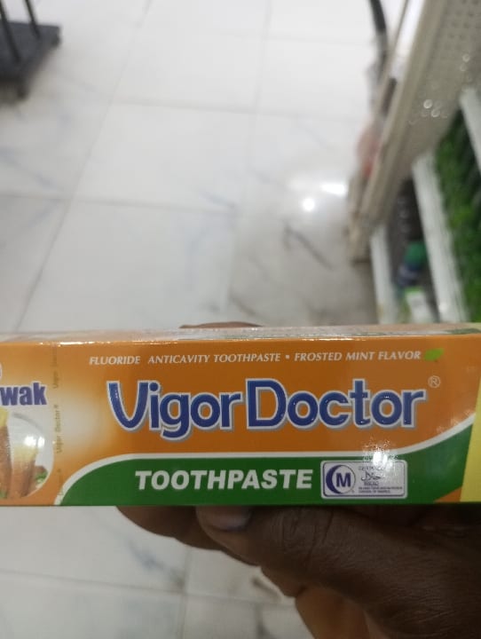 vigorDoctor toothpaste