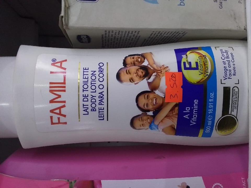 familiar body lotion