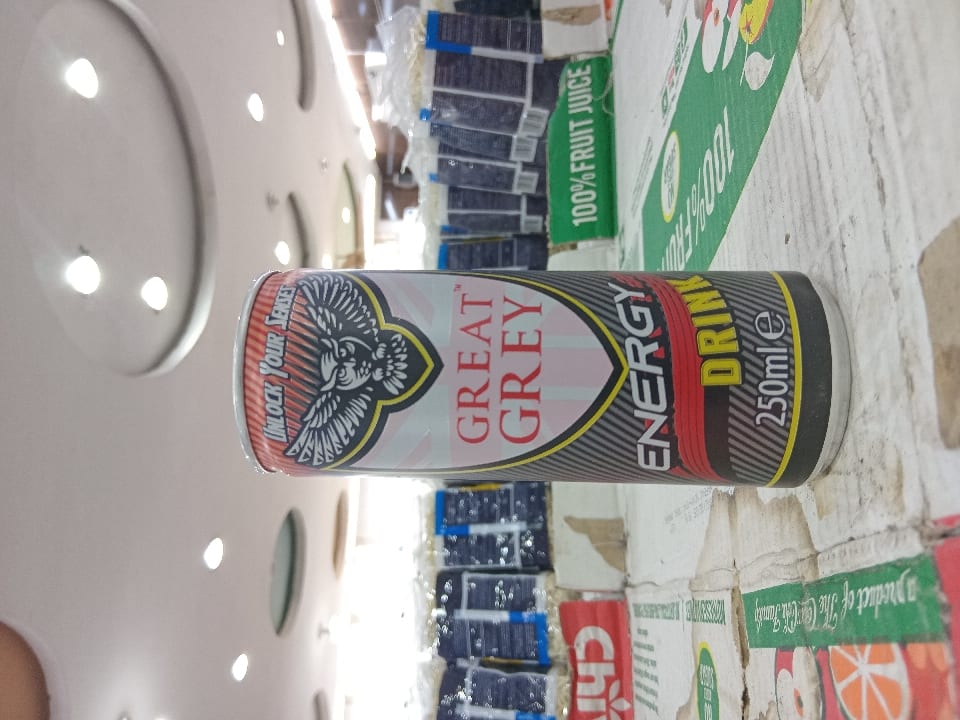 GREAT GREY ENERGY DRINK