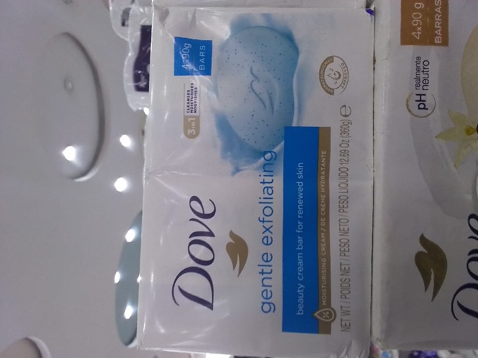 dove gentle exfoliating