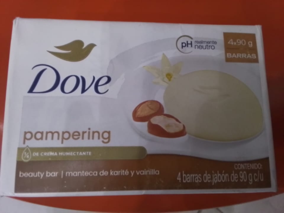 dove pampering soap