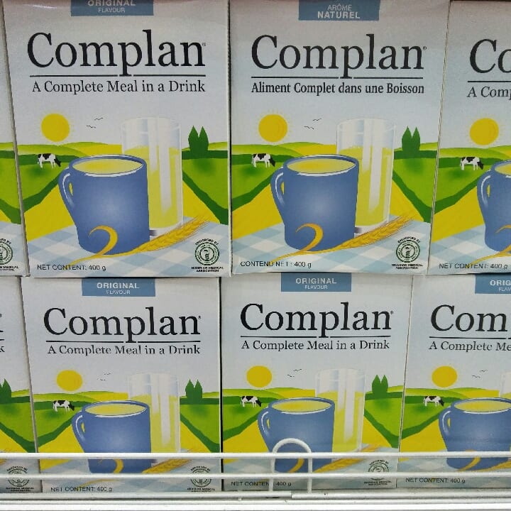 Complan. A complete meal in a Drink