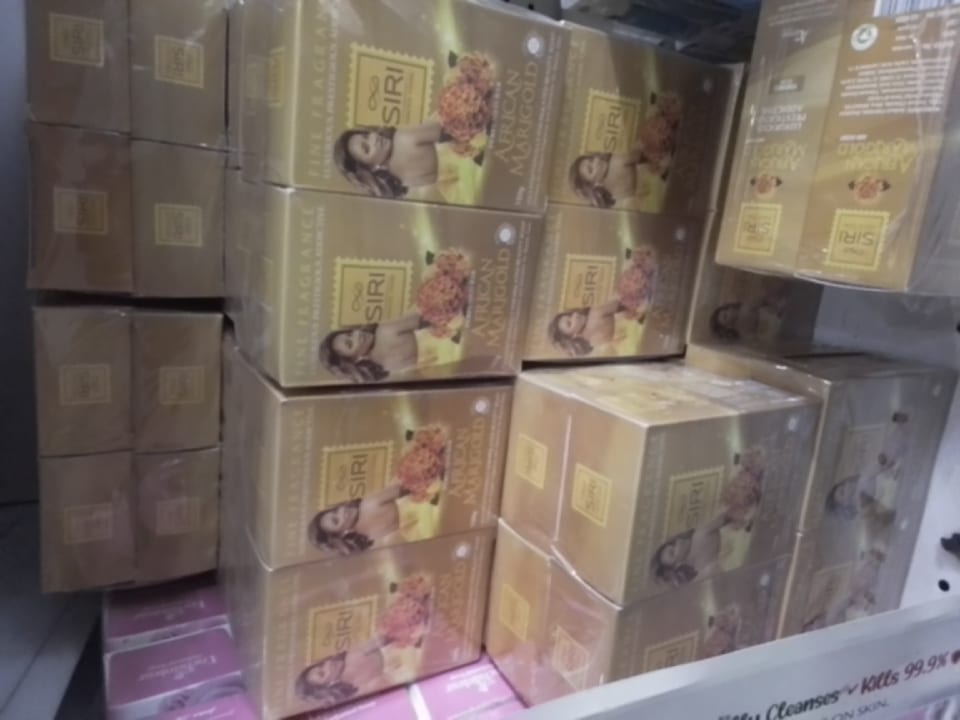 siri Africa marigold soap