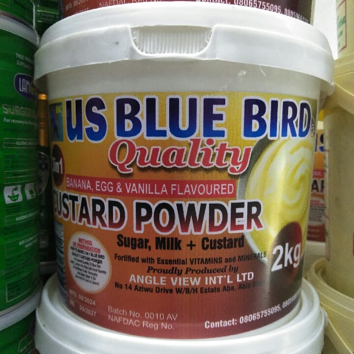 US BLUE BIRD QUALITY 3 IN 1 COSTARD POWDER