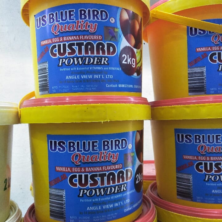 US Blue Bird Custard powder