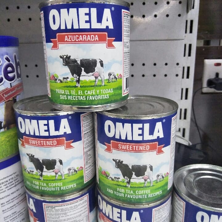 Omela sweetened milk for Tea, Coffee and your favorite recipe.