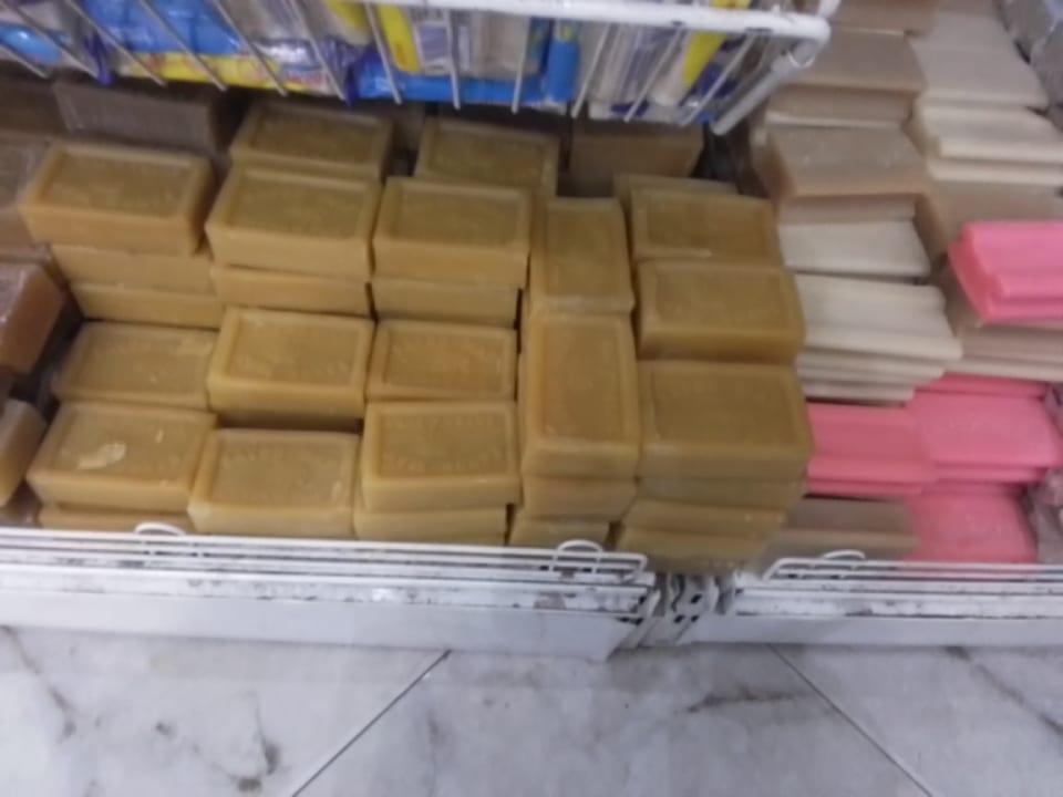 brown soap