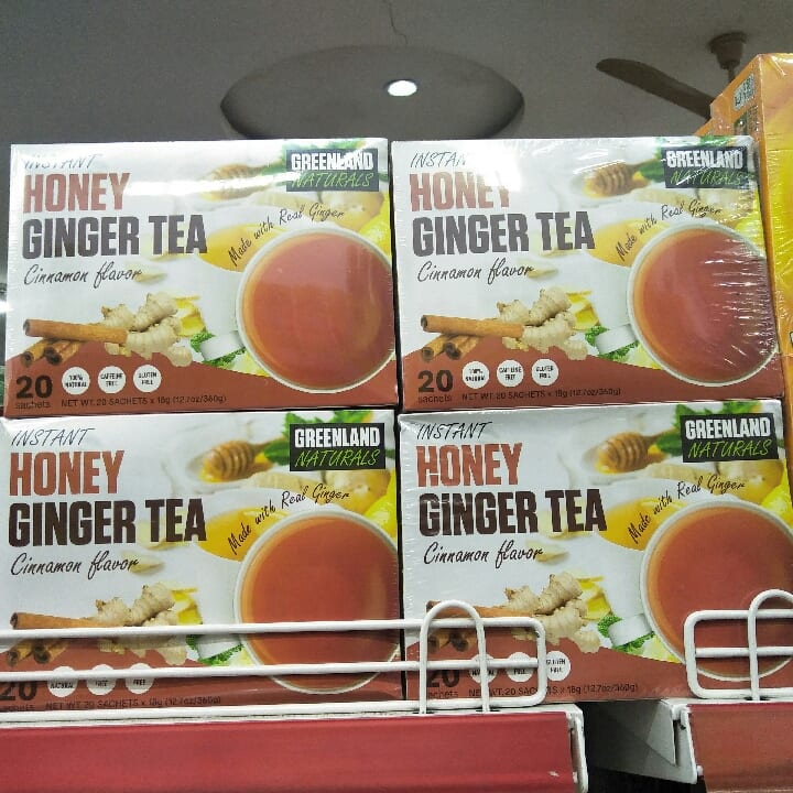 Honey ginger tea cinnamon flavor