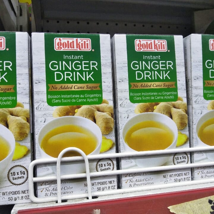 Gold kili. instant Ginger Drink, caffeine free, No added color