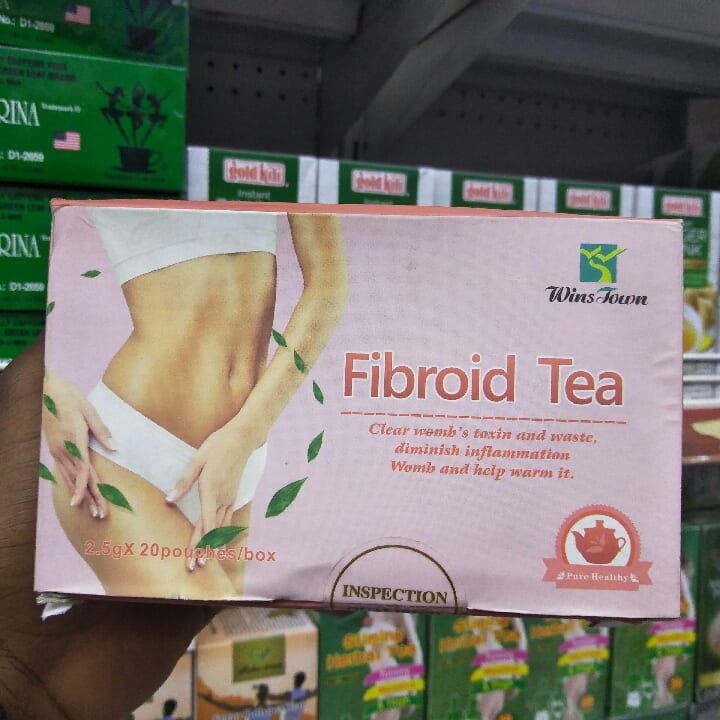 Wins town fibroid Tea. clear womb's toxin and waste, diminish inflammation womb and help warm it.