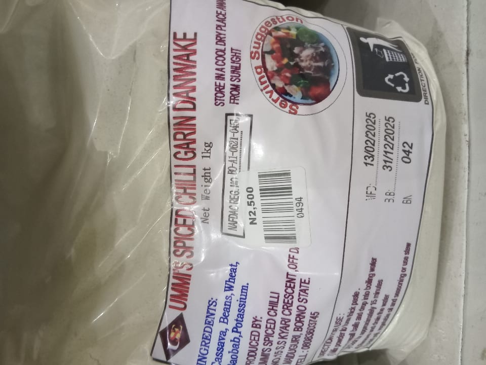 Ummi's Spiced chilli Garin Danwake