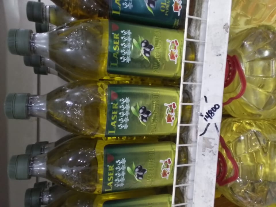 laser pomace olive oil