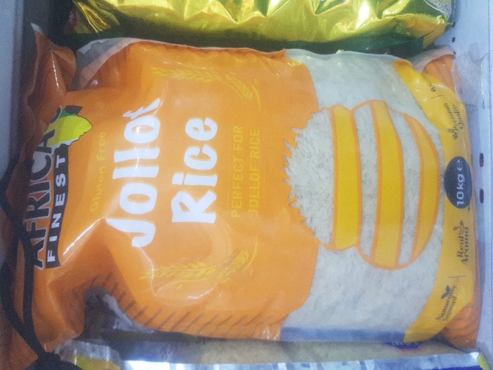 African finest jollof Rice. Gluten free