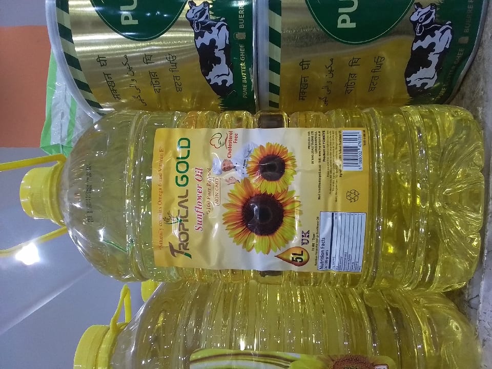 tropical gold sunflower oil