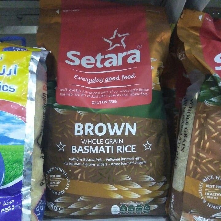 setara Brown whole grain Basmati Rice