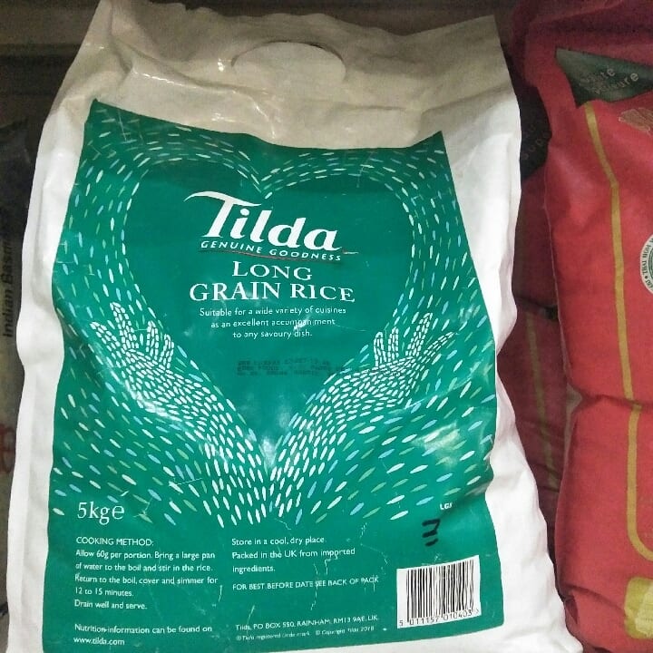 Tilda Genuine Goodness Long grain Rice
