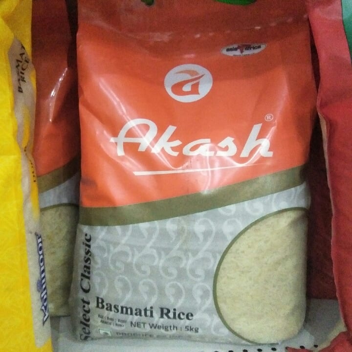 Akash Basmati Rice. classic select