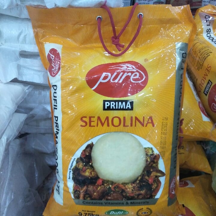 Pure prima Semolina l. Dufil prima foods Ltd