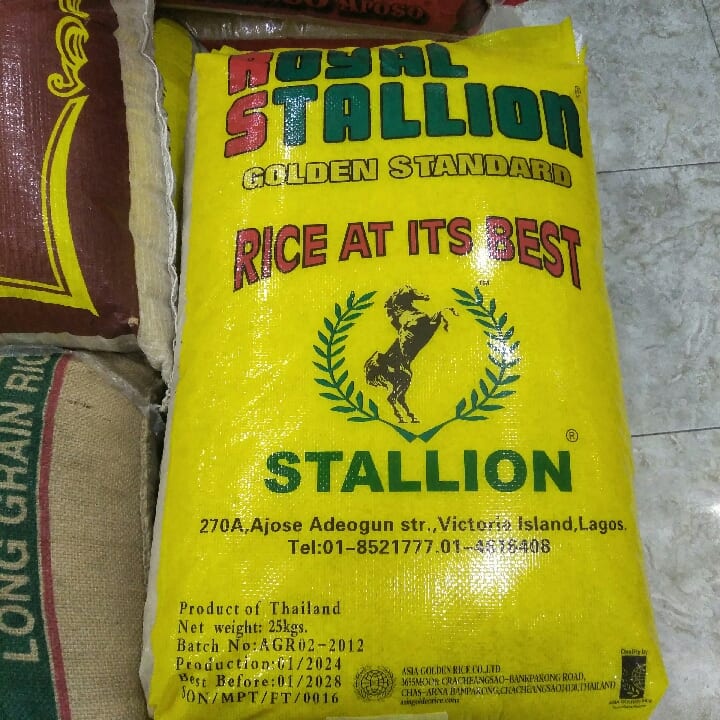 Royal Stallion Golden standard. Ice at its best. Product of Thailand.
