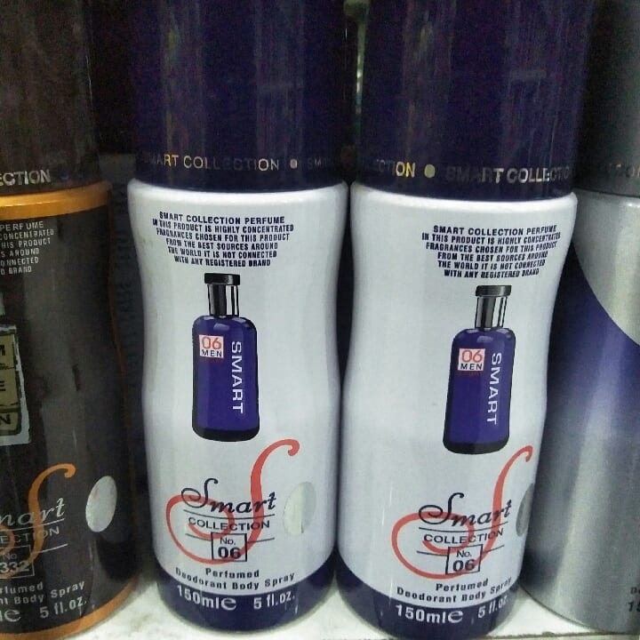Smart collection 06. Perfumed Deodorant Body spray.