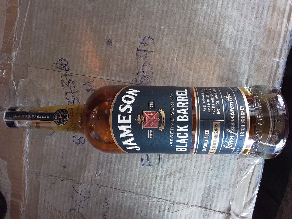 Jameson Black barrel