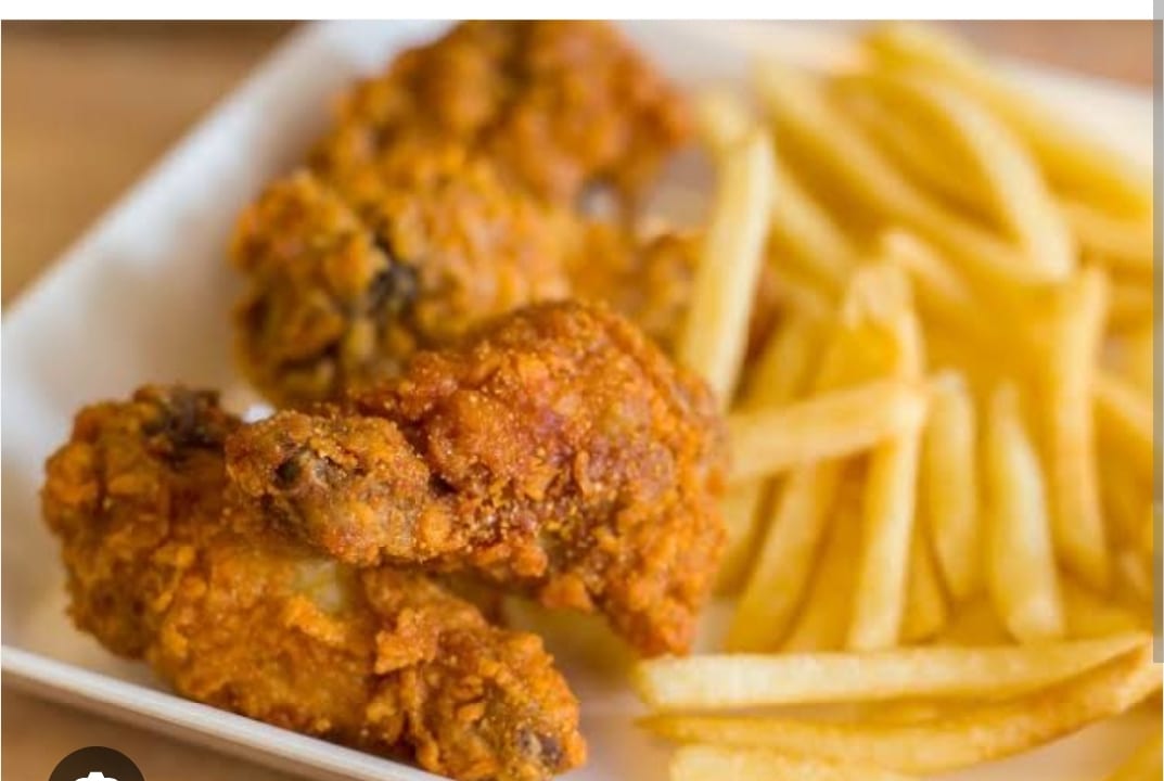 Kentucky chicken and chips