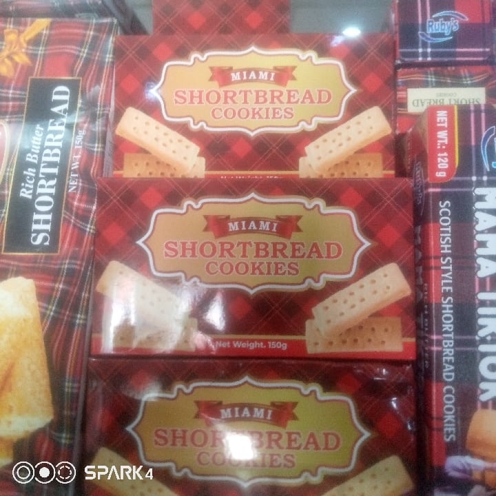 Miami shortbread cookies