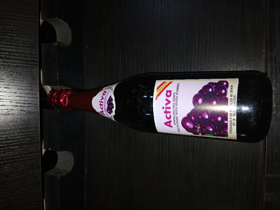 Activa sparkling red grape wine 750ml