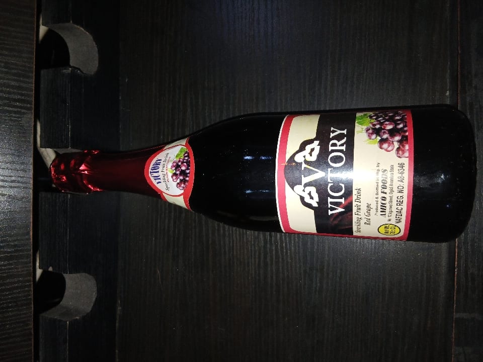 Victory sparkling fruit drink 750ml