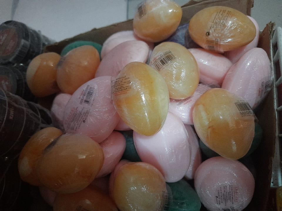 Egg soap (different colours)