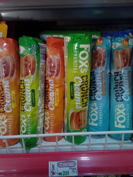 FOXES CRUNCHY CREAMER