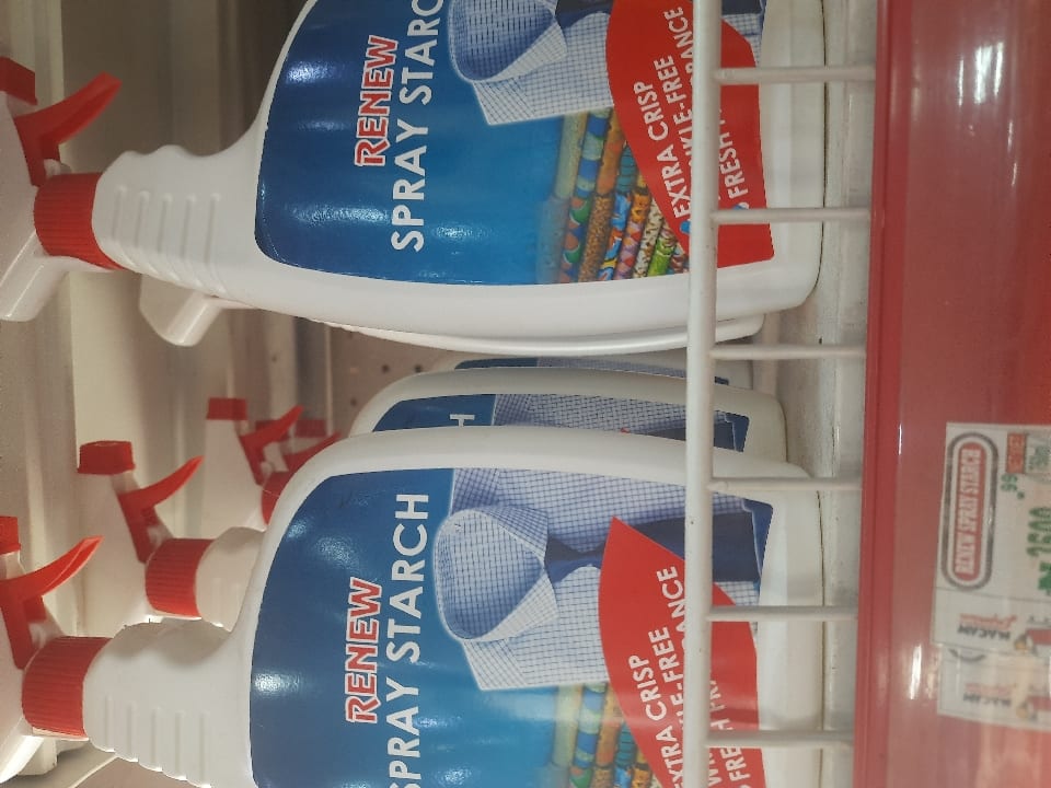 Renew spray starch 750ml