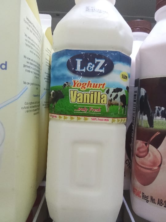 L&Z Yoghurt Vanilla 1 litre