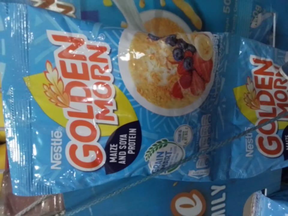 Golden morn- maize and soya protein