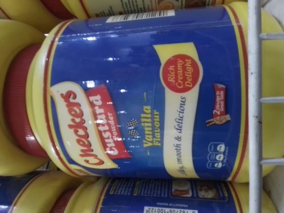 Checkers vanilla flavour jar 2kg